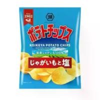 ราคา [เก็บเงินปลายทาง] Koikeya Potato and Salt Potato Chips 60g - มันฝรั่งทอดแผ่นบางกรุบกรอบพร้อมรสมันฝรั่งธรรมชาติและสัมผัสเกลือที่สมบูรณ์แบบ (1732291645047539730)