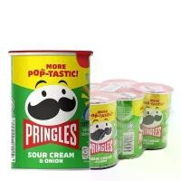ราคา พริงเกิลส์ มันฝรั่งทอดกรอบ รสซาวครีมและหัวหอม 42 ก. x 6( PRINGLES Potato Chips Sour Cream & Onion 42 g x 6 ) (1729620218900548166)
