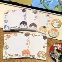 ราคา อะนิเมะ Haikyuu!! ชุด 5 ชิ้น กระดาษโน้ตแบบเหนียว โพสต์อิท โพสต์อิท Hinata Shoyo Tobio Kageyama Oikawa Tooru Kozume Kenma Kei Tsukishima Sticky Stationery ของขวัญวันเกิด (1731343380971358807)