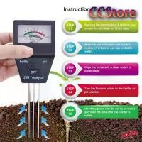 ราคา Century Mall- เครื่องตรวจดิน เครื่องวัดค่าดิน ph 2 in 1 วัดค่าปุ๋ย NPK เครื่องวัดกรดด่างของดิน Soil PH Meter and Fertility tester (1730237450128493294)