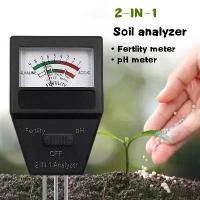 ราคา เครื่องวัดค่า Ph ดินและค่าปุ๋ยรวม Npk 2In1 Fertility Tester & Soil Ph Meter มีคู่มือภาษาไทย (1731401636486351404)