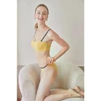 ราคา ELLE Lingerie MouldedBra บราแบบมีโครง ฟองน้ำ1/2เต้า ดีไซน์ด้วยลูกไม้ในสไตล์ฝรั่งเศส (LB6633) (1731931139648357834)