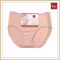 ราคา BSC Lingerie Panty กางเกงในเบสิค ทรงครึ่งตัว แพค 3 ชิ้น รุ่น BU4604 (1731870048258000066)