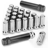 ราคา น็อตล้อ Lug, M14X1.5, 24 ชิ้น, 14mmx1.5, 7 Spline Drive Awl Cone Lug Nuts, ยาว 2 นิ้ว, สีดำ, พร้อมกุญแจซ็อกเก็ต 2 อัน (1730152536655104244)