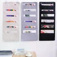 ราคา กระเป๋าเก็บของแบบแขวนประตู ชุด 4 ชิ้น หลายชั้น ไม่เจาะรู ที่เก็บผ้า เหมาะสำหรับหนังสือ นิตยสาร หนังสือพิมพ์ และของเบ็ดเตล็ด เหมาะสำหรับห้องเรียน หอพัก และการจัดบ้าน ที่เก็บของติด (1732391389563226084)