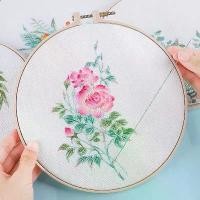 ราคา ชุดเย็บปักถักร้อย DIY แฮนด์เมด, ริบบิ้นปักหมุดย้ำสไตล์โบราณ, เหมาะสำหรับผู้เริ่มต้น, กระเป๋าถือเย็บปักถักร้อยซูโจวโบราณ, พร้อมเข็มเจาะ, ซัลมอน บัว เหรียญ เจริญ พร พระ เก่า โบราณ (1732288042914317481)