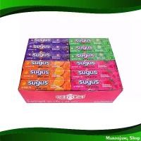 ราคา [COD] แท่งรวมรส ซูกัส 30 กรัม x 36 ชิ้น Mixed Flavor Stick Sugus ลูกกวาด แคนดี้ อมยิ้ม ทอฟฟี่ ขนมหวาน หมากฝรั่ง toffy (1731575341763233370)