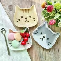 ราคา พร้อมส่ง. จานเซรามิคน่ารัก ลายแมว รูปแมว จานขนม จานผลไม้ จานเบเกอรี่ จานเค้ก ขนมหวาน สไตล์ญี่ปุ่น การ์ตูน แมว (1731206561073759792)