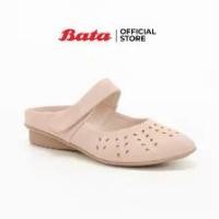ราคา Bata Women's Mules Flats รองเท้าส้นแบนสำหรับผู้หญิง รุ่น Bon สีชมพู 6615930 (1729503256034970266)