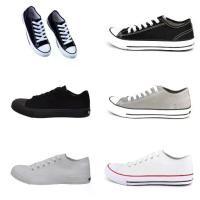 ราคา รองเท้าผ้าใบ คอนเวิร์ส ผูกเชือก ผ้าใบ สีดำล้วน ขาว แดง เทา และขาว (สีเงินสีขาว) มีให้เลือก 36-45 เบอร์ (1731164475871890172)
