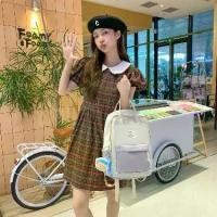 ราคา กระเป๋าเป้สะพายหลัง แบบพกพา สีตัดกันกระเป๋าสะพายหลัง กระเป๋า คอนเวิร์ส (1731535603072009260)