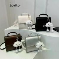 ราคา กระเป๋าเป้สไตล์หัวกะโหลกลำลอง Lovito สำหรับผู้หญิง LFA48203 หมาล่า เป๋า เป้ย อาเมย์ box กระเป๋า คอนเวิร์ส box ice (1731430525312402820)