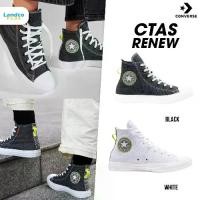 ราคา Converse Collection คอนเวิร์ส รองเท้าผ้าใบ รองเท้าลำลอง รองเท้าแฟชั่น UX Chuck All StarHI 168595CF0BK(สีดำ) / 168594CF0WW(สีขาว) (2490) (1729600200548911386)