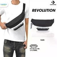 ราคา Converse Collection คอนเวิร์ส กระเป๋าคาดเอว กระเป๋าคาดอก WaistBag Revolution 126001358 BK/NVY (650) (1729596662977169690)