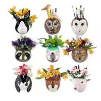 ราคา [พร้อมส่ง] Wall Vase : แจกันติดผนัง แจกันดอกไม้ แจกันเซรามิก ของแต่งบ้าน ของขวัญ กระถางต้นไม้ กระถางแบบแขวน (1732252335752644190)