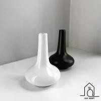 ราคา แจกันเซรามิคทรงกลมคอขวด (Ceramic vase) (1731946121315321598)
