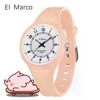 ราคา นาฬิกาควอทซ์ แบรนด์ El Marco แฟชั่น สำหรับเด็ก ดีไซน์เรียบง่าย กันน้ำ กันกระแทก เรืองแสง เหมาะสำหรับนักเรียน นาฬิกาข้อมือ เรียบหรู patek patek nautilus นาฬิกา luminox นาฬิกา คาสิโอ (173188690649163554