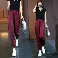 ราคา อเนกประสงค์, พลัสไซส์, กางเกงจ็อกเกอร์, สไตล์ลำลอง, ทำจากผ้าไหมน้ำแข็ง, สำหรับผู้หญิง, ฤดูร้อนปี 2023 มาใหม่ กางเกง ผ้า ซาร่า กางเกง ทรง บ ริฟ กางเกง ผ้าขาวม้า กางเกง เอว (1732199882710617061)