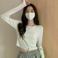 ราคา เสื้อยืดแขนยาว แฟชั่น ทรงสลิมฟิต ทำจากผ้าฝ้าย เหมาะสำหรับใส่ซับใน เสื้อเชิ้ต เสื้ออบผิวขาว เสื้อแคดดี้ ผู้เสื้อสลับลาย22 ซาร่า เสื้อ บาลองเสื้อเขมร blouses & shirts เสื้อชมพูพิ้ง (1732428059867776756)