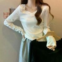 ราคา เสื้อยืดแขนยาว แฟชั่น ทรงสลิมฟิต ทำจากผ้าฝ้าย เหมาะสำหรับเป็นเสื้อฐาน เสื้อเชิ้ต เสื้ออบผิวขาว เสื้อแคดดี้ ผู้เสื้อสลับลาย22 ซาร่า เสื้อ บาลองเสื้อเขมร blouses & shirts เสื้อชมพู (1732427997762455284)