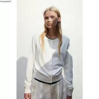 ราคา จัดส่งเฉพาะจุด H&M(เอชแอนด์เอ็ม) เสื้อคลุมแขนยาวถักละเอียด ผู้หญิง 0579541_1 (1732350436318873308)