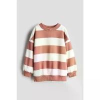 ราคา H&M(เอชแอนด์เอ็ม) เสื้อกันหนาวคอจัมเปอร์แบบโอเวอร์ไซส์ เด็กผู้ชาย 1245302_8 (1732393243487668091)