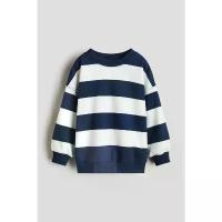 ราคา H&M(เอชแอนด์เอ็ม) เสื้อกันหนาวคอจัมเปอร์แบบโอเวอร์ไซส์ เด็กผู้ชาย 1245302_11 (1732334686971856238)