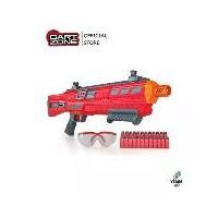 ราคา ปืนของเล่น DART ZONE ปืนกระสุนโฟม ดาร์ทโซน MAX Dictator Dual Flip-Magazine Dart Blaster 155 FPS (1732262123487331682)