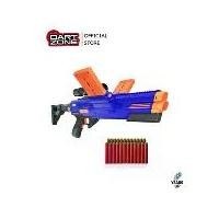 ราคา ปืนของเล่น DART ZONE ปืนกระสุนโฟม ดาร์ทโซน ยิงออโต้ Vulcanator Double Magazine Dart Blaster 80 FPS (1732262933986116962)