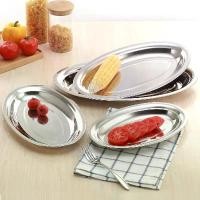 ราคา UTENSILS จาน ชาม จานเปลสแตนเลสจานรูปไข่สแตนเลส จานใส่ปลา จานวงรี ถาดใส่ปลา จานรูปไข่ จานเปลสแตนเลส 0015804 (1732198917017273926)