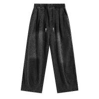 ราคา กางเกงยีนส์วินเทจสำหรับผู้ชาย แบรนด์สตรีทแฟชั่น สไตล์จีนสไตล์จีน แบรนด์เทรนด์เฉพาะอเมริกัน กางเกงขายาวสายเดี่ยวขากว้างทรงหลวม ลีวายส์ เเท้มือสอง (1732269380753328918)