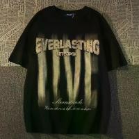 ราคา เสื้อยืดแขนสั้น ทรงหลวม สไตล์ฤดูร้อน เสื้อพิมพ์ลายตัวอักษร เสื้อยืดผู้ชาย สไตล์ไฮสตรีท มี COD [COD] เสื้อ ยีน ลีวายส์ แท้ (1731801912842225348)