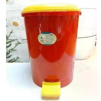 ราคา COD ถังขยะ cookware 18 ลิตร (คละสี) No.401 สูง 40 ซม. ถังขยะขาเหยียบกลมใหญ่ มีถังหูหิ้วด้านใน ถังขยะขาเหยียบมีฝาปิด ถังขยะ (1732259824126756787)