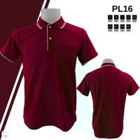 ราคา YW garment เสื้อโปโลผู้ชาย PL16 เสื้อโปโลสีเลือดหมู ขิบขาว ผ้ายืดไม่ยับ สุภาพบุรุษ Polo Shirt Clothing คอปก ฝ้าย (1730040719256882022)