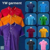 ราคา YW garment เสื้อโปโลผู้ชาย รุ่น White Line (ชาย) 11 สี เสื้อโปโลราคาโรงงาน เสื้อโปโล เสื้อทำงาน สุภาพบุรุษ Polo Shirt Clothing ฝ้าย คอปก (1730428812295506790)
