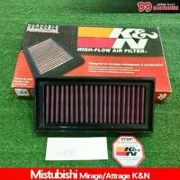 ราคา กรองอากาศ K&N แท้ 100% Mitsubishi Attrage Mirage ไส้กรองอากาศ กรองแต่ง กรองเปลือง กรองผ้า (1729661876079986966)