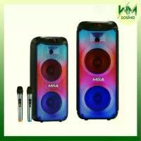 ราคา WM SOUND ลำโพงบลูทูธเสียงดี 6.5นิ้ว 2ดอก รุ่น J-650 และJ-800 กำลัง100วัตต์ ไฟLED แถมไมค์ลอยคู่ ตู้ช่วยสอน ลำโพงพกพา ไร้สาย Fanny (1730327642136021328)