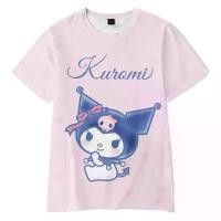 ราคา เสื้อยืดฤดูร้อน Kuromi, เสื้อผ้าพิมพ์ 3 มิติ Sanrio, เสื้อยืดแฟชั่นสำหรับเด็กผู้หญิง, เสื้อผ้าลำลอง, คอลเลกชันฤดูร้อน Anime และการ์ตูน, คุโรมิ, มายเมโลดี้, Hello Kitty, 2025 (1731973945865112045)