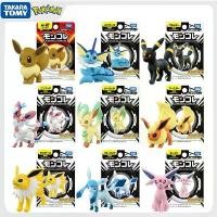 ราคา ของเล่นฟิกเกอร์โปเกมอน, ต้นฉบับ Takara Tomy, มี Eevee, Sylveon, Vaporeon, Sylveon, ทำจากวัสดุพีวีซี, ของขวัญตุ๊กตารุ่น Anime Flareon, Espeon และ Leafeon toy zero plus มนต์ รัก กล (1731236953679562075)