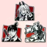 ราคา เข็มกลัดเคลือบ, การออกแบบผู้ชายเลื่อยไฟฟ้า Anime, ป้ายปกเข็มกลัดโลหะ, ของขวัญเครื่องประดับการ์ตูน, สำหรับแฟนๆและเพื่อน, Hayakawa Aki, เข็มกลัด (1732269999013201214)