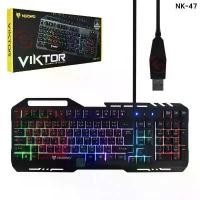 ราคา Nubwo NK-47 VIKTOR Rubber Dome switch Gaming Keyboard คียบอร์ดเกมมิ่ง มีที่ตั้งมือถือ ลดราคาร้อนแรงประจำเดือนนี้ (1732319515824719356)
