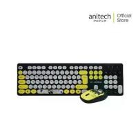 ราคา WIRELESS KEYBOARD & MOUSE (คีย์บอร์ดและเมาส์ไร้สาย) ANITECH X SANRIO XO-PA813-BK (BLACK) (EN/TH) (1732309484711347213)