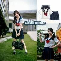 ราคา WittharapopAinkanha สินค้าขายดี #Aurora# กระโปรงยูนิฟอร์ม JK ชุดกะลาสีเรือญี่ปุ่น กระโปรงสูท สไตล์มหาวิทยาลัย cosplay (1731444979976275897)