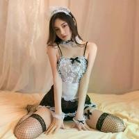 ราคา ชุดนอนไม่ได้นอน COSPLAY ชุดแม่บ้านเซ็กซี่ ชุดเมดคอสเพลย์เซ็กซี่ ชุดคอสเพลย์ ชุดซีทรู ชุดยั่วยวนสามี ชุดนอนเซ็กซี่ คลังสินค้า (1732246968964253660)