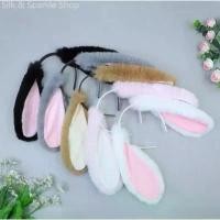ราคา ที่คาดผมหูกระต่าย กระต่ายหูตก ขนนุ่มนิ่ม cosplay แฟนซีปาร์ตี้ที่คาดผม bunny girl หางกระต่าย มีบริการเก็บ (1731612893244851666)