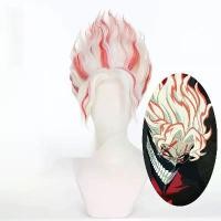 ราคา วิกผมคอสเพลย์, เหนือธรรมชาติ, อาวุธ, ผมหยักศกสีแดงและสีขาว, ผมสั้น okarun wig (1731622440629406061)