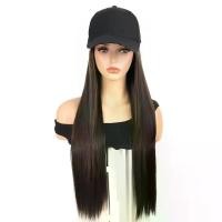 ราคา วิกผมปลอม วิกผมยาว Long wig วิกผมแสกกลาง แฮร์พีชผมยาว ผมปลอมผู้หญิง ฟรีตาข่ายคลุมผม วิกผมตรง (1731924375824336979)