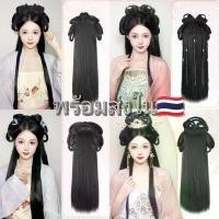 ราคา พร้อมส่ง วิคผมยาวจีนสไตล์โบราณ COD วิกผมทรงช่าง ฮาฟวิก ฮาฟวิกครึ่งหัว วิกแย้ม hair topper for women lunawig วิกผม helmet wig แผ่นปิดผมหงอกผู้หญิง ฮาฟวิกผมแท้ มวยผมสําเร็จรูป วิก (1731695283612912581)