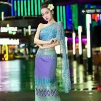 ราคา เสื้อผ้าฤดูร้อนของผู้หญิง สไตล์ชาติพันธุ์ ชุดสามชิ้น เสื้อผ้าย้อนยุค costume national เสื้อ ไทลื้อ หญิง ชุด อาข่า ក ា ប ូ ប ស ្ ព ា យ ម ន ុ ស ្ ស ស ្ រ ី (1732092744802142823)