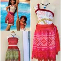 ราคา พร้อมส่ง ชุดโมอาน่า2 Moana2 Costume ชุด วิกผม สร้อยโมอาน่า (1731253939393104326)